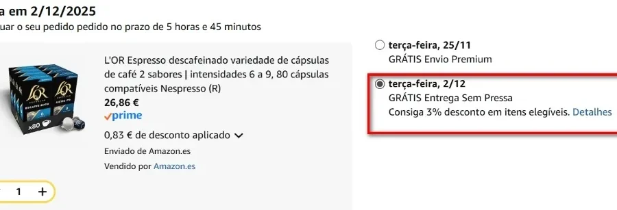 Banner da Mega Oferta Prime Amazon com 80% desconto e teste grátis 30 dias