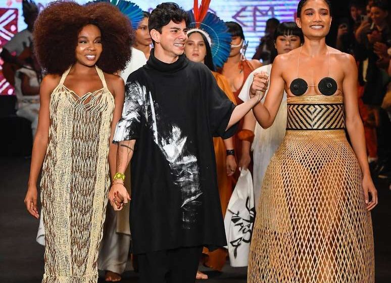 Vestido de noiva assinado por Carlos Bacchi usado por Juliette no casamento no Recife