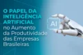 Relógio de areia digital com grãos de dados fluindo para IA, simbolizando tempo poupado vs novas demandas