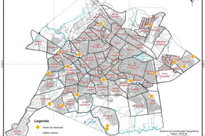 Mapa de Uberlândia mostra disparidade de abstenção entre bairros nas eleições 2026