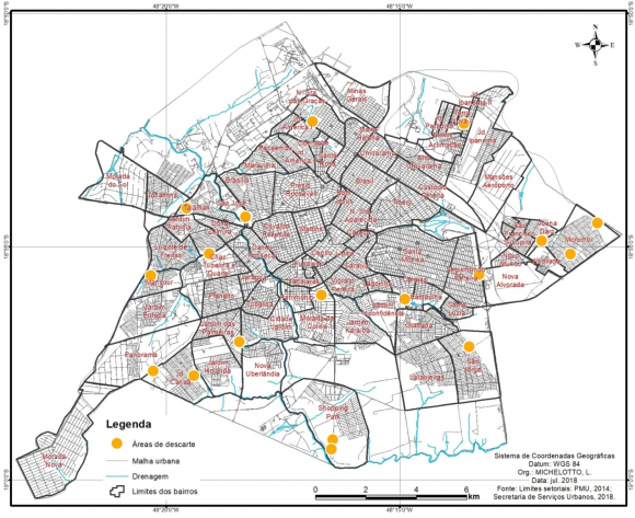 Mapa de Uberlândia mostra disparidade de abstenção entre bairros nas eleições 2026