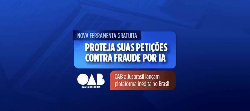 Balança da justiça com ícone de inteligência artificial e documento jurídico ao fundo