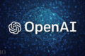 Logos OpenAI e Google unidos sobre chips TPU simbolizando aliança estratégica