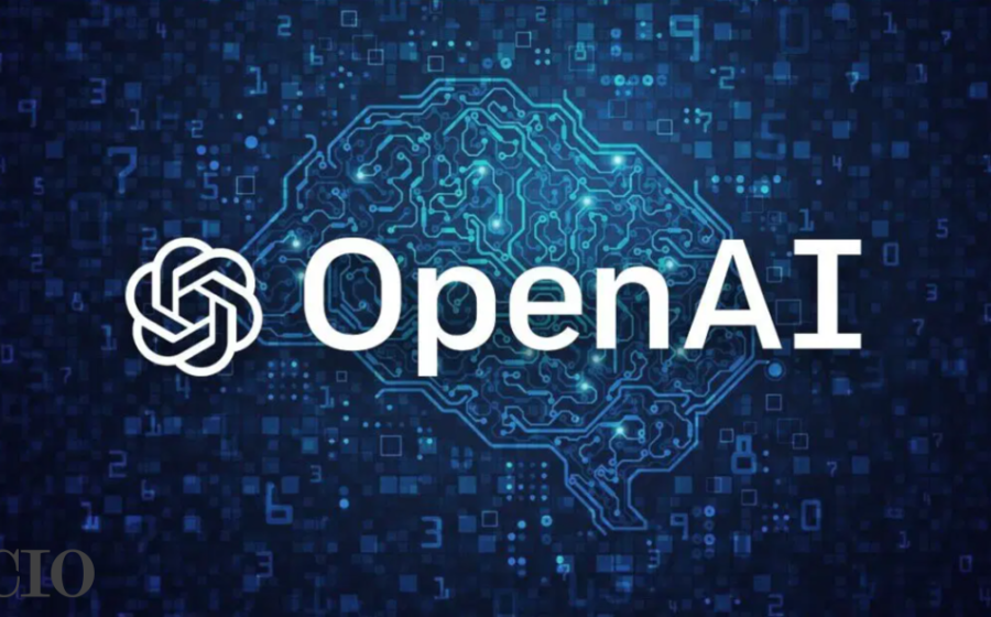 Logos OpenAI e Google unidos sobre chips TPU simbolizando aliança estratégica