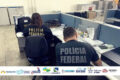 Agentes da Polícia Federal em operação contra fraude no Seguro Defeso