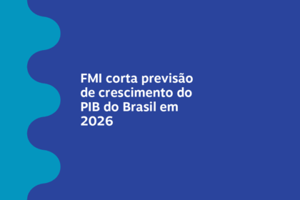 Gráfico mostra queda projeção PIB Brasil 2026 para 1,6% com indústria impactada por juros altos