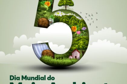 Mapa do Brasil rachado ao meio com ruínas romanas ao fundo simbolizando liderança em país polarizado