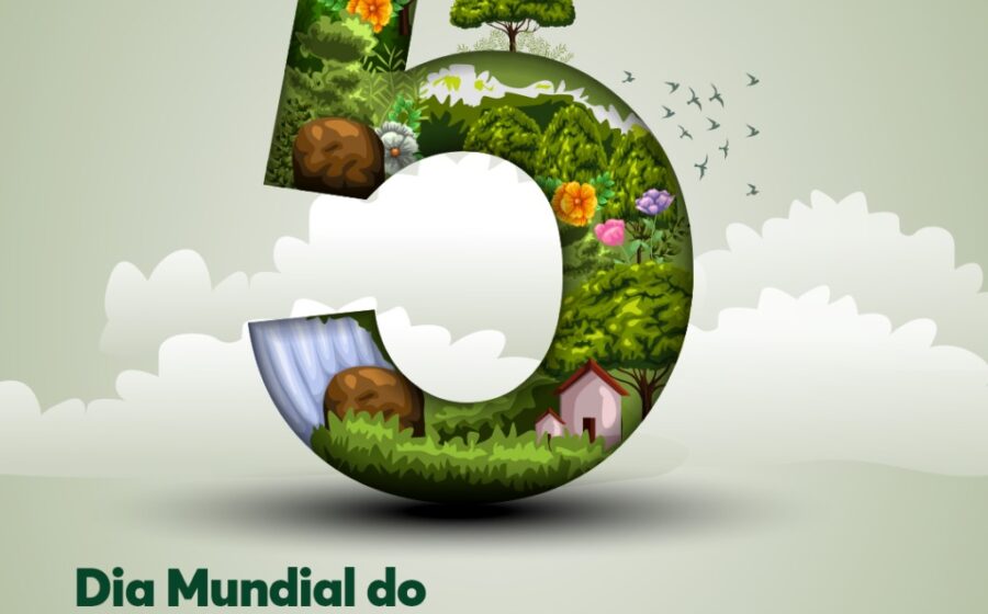 Mapa do Brasil rachado ao meio com ruínas romanas ao fundo simbolizando liderança em país polarizado