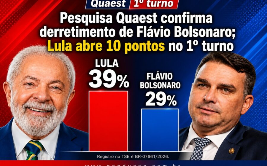 Lorenzo Pazolini vota na Faculdade de Direito de Vitória com 10 pontos de vantagem na Quaest