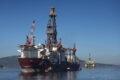 Plataforma de perfuração offshore Petrobras na Foz do Amazonas, bloco FZA-M-59