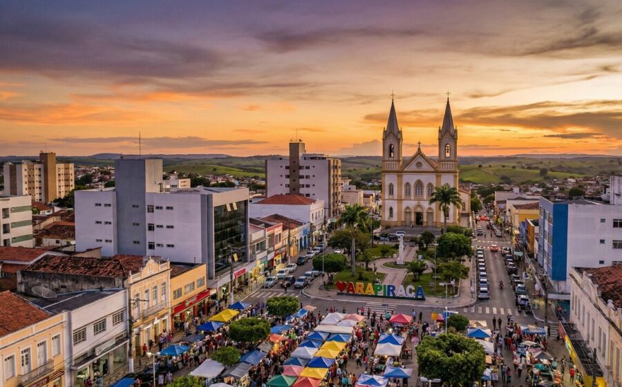 Mapa de Pernambuco destacando Santa Cruz do Capibaribe como única cidade onde Bolsonaro venceu Lula em 2026