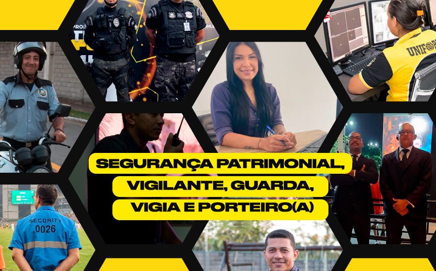 Porteiro em portaria de condomínio controlando acesso de moradores e visitantes