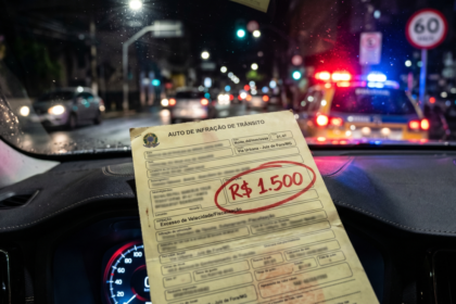Motorista passa por pórtico free flow em rodovia; alerta prazo para quitar pedágio e evitar multa de R$ 195