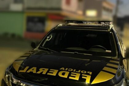 Agentes da Polícia Federal em operação contra fraude no seguro defeso no Maranhão