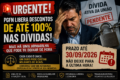 Gráfico comparativo da dívida soberana: Brasil R$ 11 trilhões versus EUA US$ 40 trilhões com destaque para custos de juros