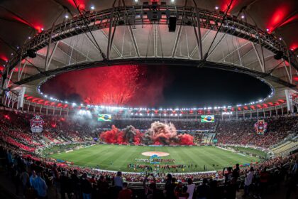 Maracanã lotado na semifinal da Libertadores Flamengo vs Estudiantes com 63 mil torcedores