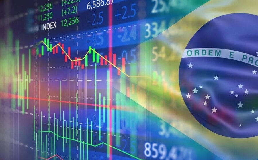 Gráfico mostra projeção de R$ 540 bi na Bolsa brasileira com alta do Ibovespa em 2026