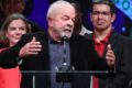 Renan Santos e Pablo Marçal em destaque com símbolos de racha na direita brasileira