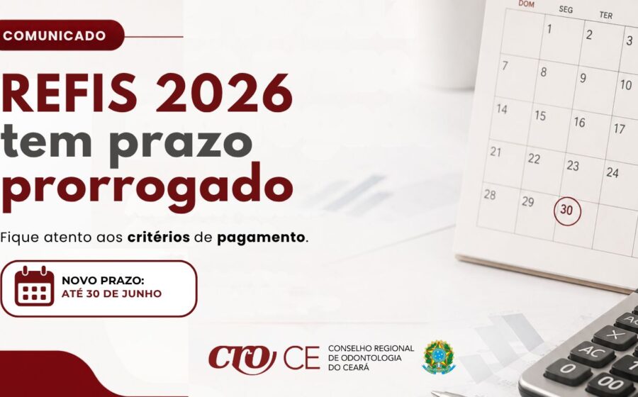 Documento do Refis 2026 Ceará com selo de desconto 100% em dívidas estaduais ICMS IPVA ITCD