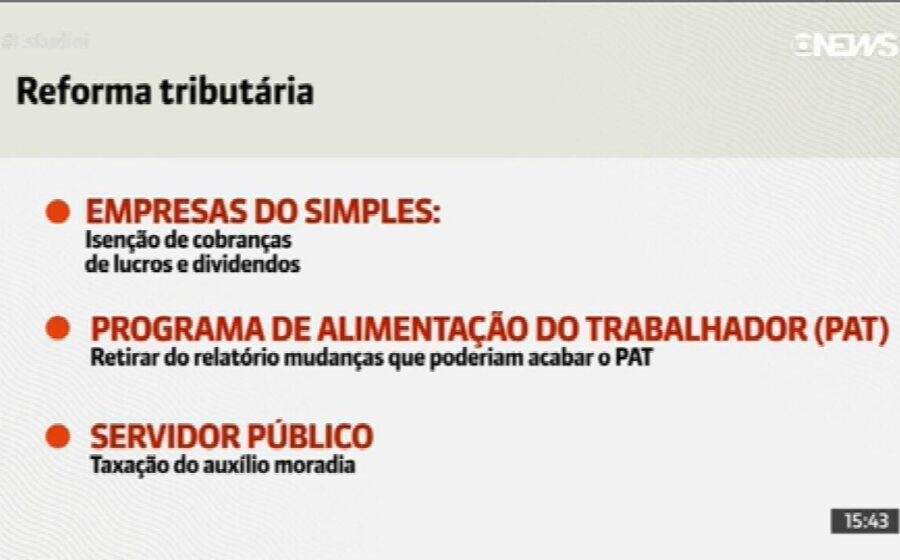 Reunião de comitê gestor da reforma tributária com 25 grupos de trabalho oficializados