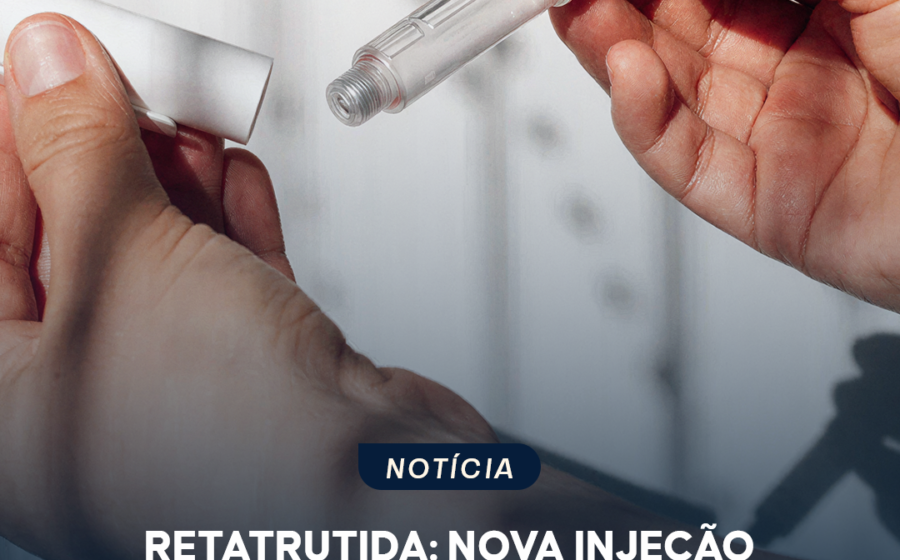 Retatrutida em frasco com alerta vermelho: eficácia 50% menor no mercado paralelo