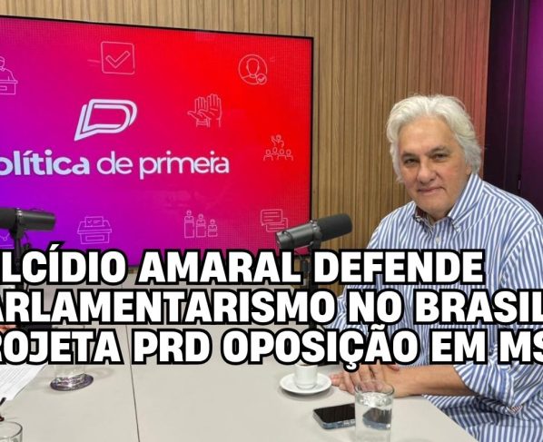 Eduardo Riedel comemora reeleição como governador de MS com 67% dos votos