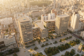 Maquete do novo centro administrativo de SP na Praça Princesa Isabel, PPP de R$ 6 bi