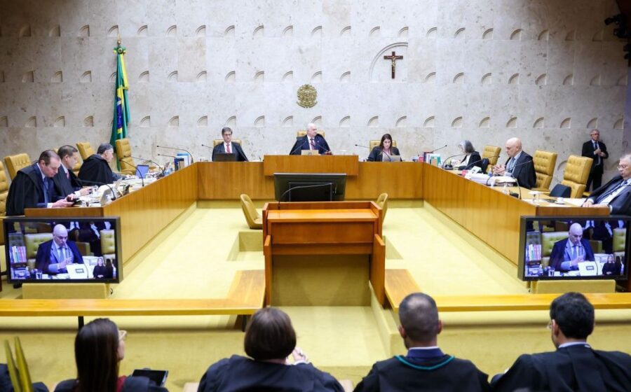 Ministro Luiz Fux do STF em sessão sobre veto às apostas esportivas no Brasil