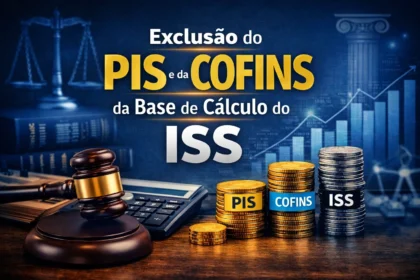 Ministros do STF em sessão de julgamento sobre exclusão do ISS da base do PIS/Cofins