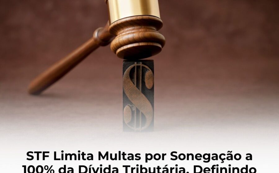 Ministros do STF em sessão de julgamento sobre multa por distribuição de lucros com dívida tributária