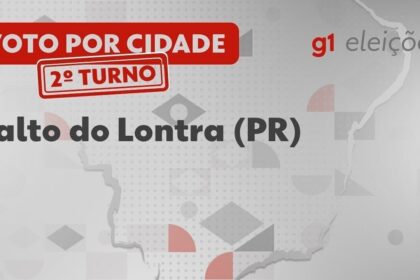 Mapa das seis seções eleitorais de Salto do Lontra com resultados do 2º turno 2026