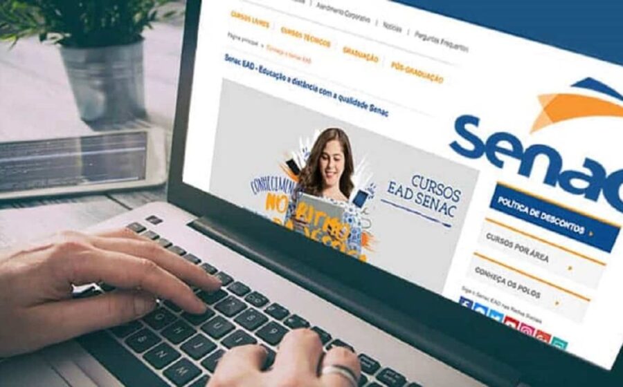 Senac oferece 2.815 vagas grátis em cursos técnicos EAD pelo PSG