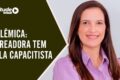 Silvana Gimenes, servidora pública exonerada após denunciar capacitismo contra Lula, em São Paulo