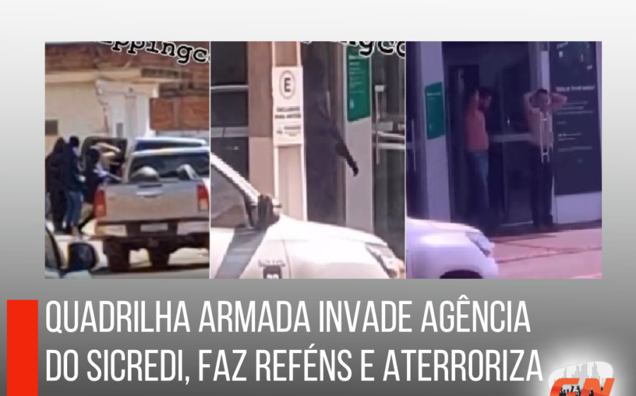 Fachada da nova agência Sicredi no Vale de Bonsucesso, Teresópolis, com logotipo verde e amarelo