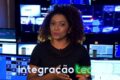 Logotipo da TV Integração Uberaba e g1 Triângulo com grade de telejornais ao vivo