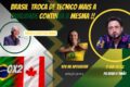 Quadra de saibro montada em shopping em Vitória para Brasil x Canadá na Billie Jean King Cup