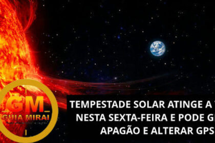 Tempestade solar G1 atinge campo magnético terrestre afetando satélites e navegação
