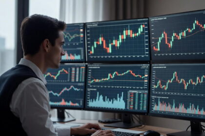 Gráfico mostra curva de juros futuros caindo após Tesouro recomprar R$ 7,1 bi em NTN-F