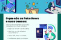 Três adolescentes do Recife com laptop e logotipo NASA, projeto IA contra fake news