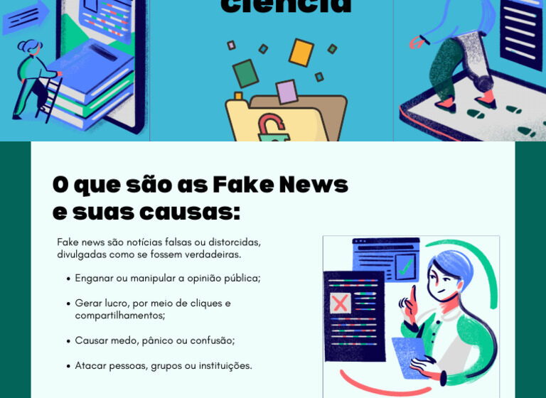 Três adolescentes do Recife com laptop e logotipo NASA, projeto IA contra fake news