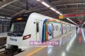 Trem da Trívia Trens na linha 11-Coral da CPTM na região do Alto Tietê