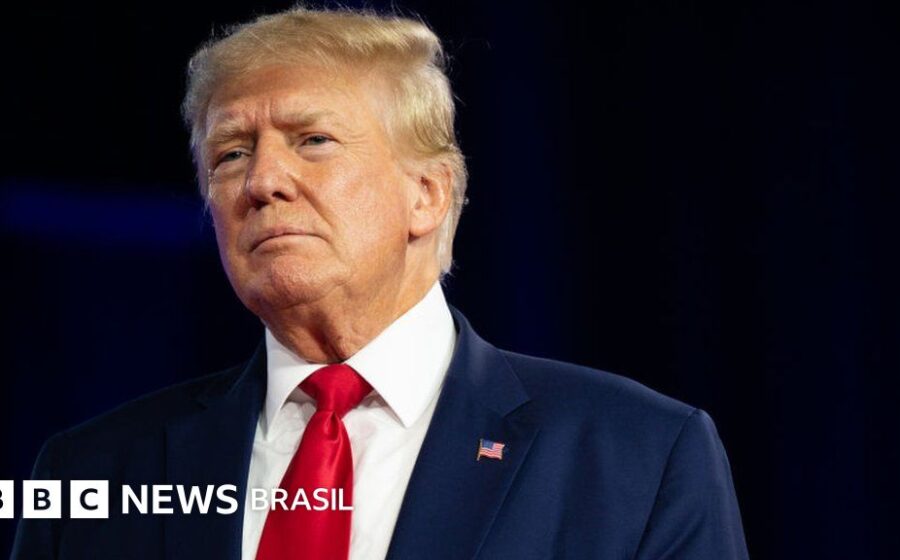 Donald Trump discursa em comício no Texas questionando eleição brasileira de 2022 sem apresentar provas