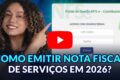 Nota fiscal eletrônica nacional na tela de celular com logotipo da Prefeitura de Tupã