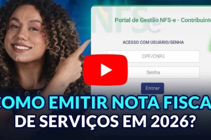 Nota fiscal eletrônica nacional na tela de celular com logotipo da Prefeitura de Tupã