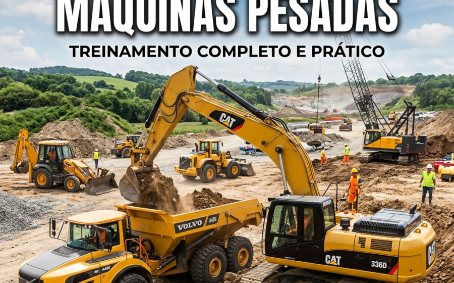 Inscrições abertas para cursos gratuitos de operação de pá carregadeira, retroescavadeira e trator agrícola em Petrolina