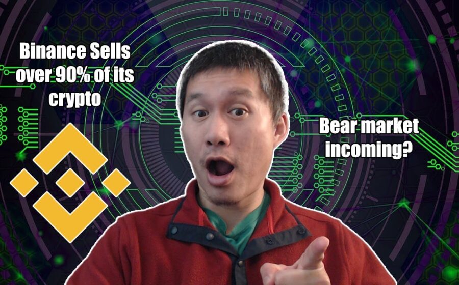 Logotipo da Binance com escudo de segurança digital e gráfico de recuperação de 90% dos US$ 6,3 bi