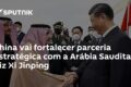 Navio petroleiro brasileiro carregando petróleo bruto para exportação à China