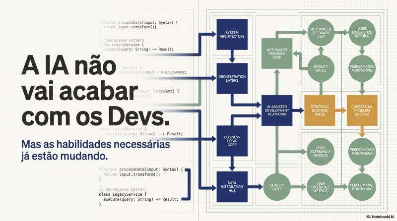 Brasil: 10,2 mi devs no GitHub e IA gerando 40% do código aprovado