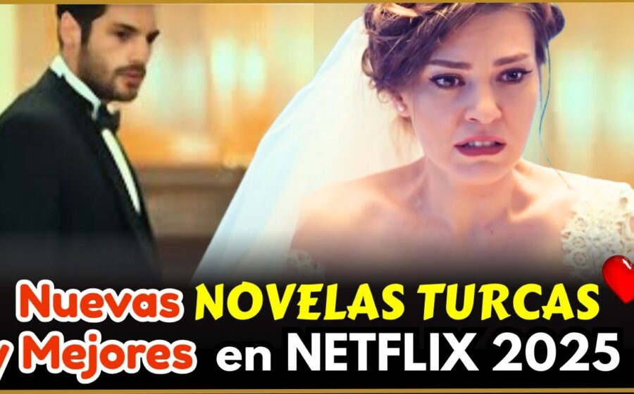 Calendário de novelas turcas Netflix 2024-2027 com pôsteres de Meu Nome é Farah e novas estreias