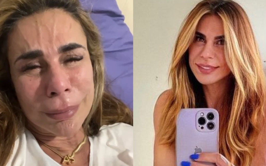 Andréa Sunshine, 56 anos, vovó fitness sorrindo segurando livro sobre romance com IA Théo